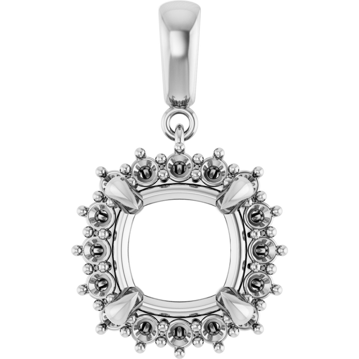 Halo-Style Pendant