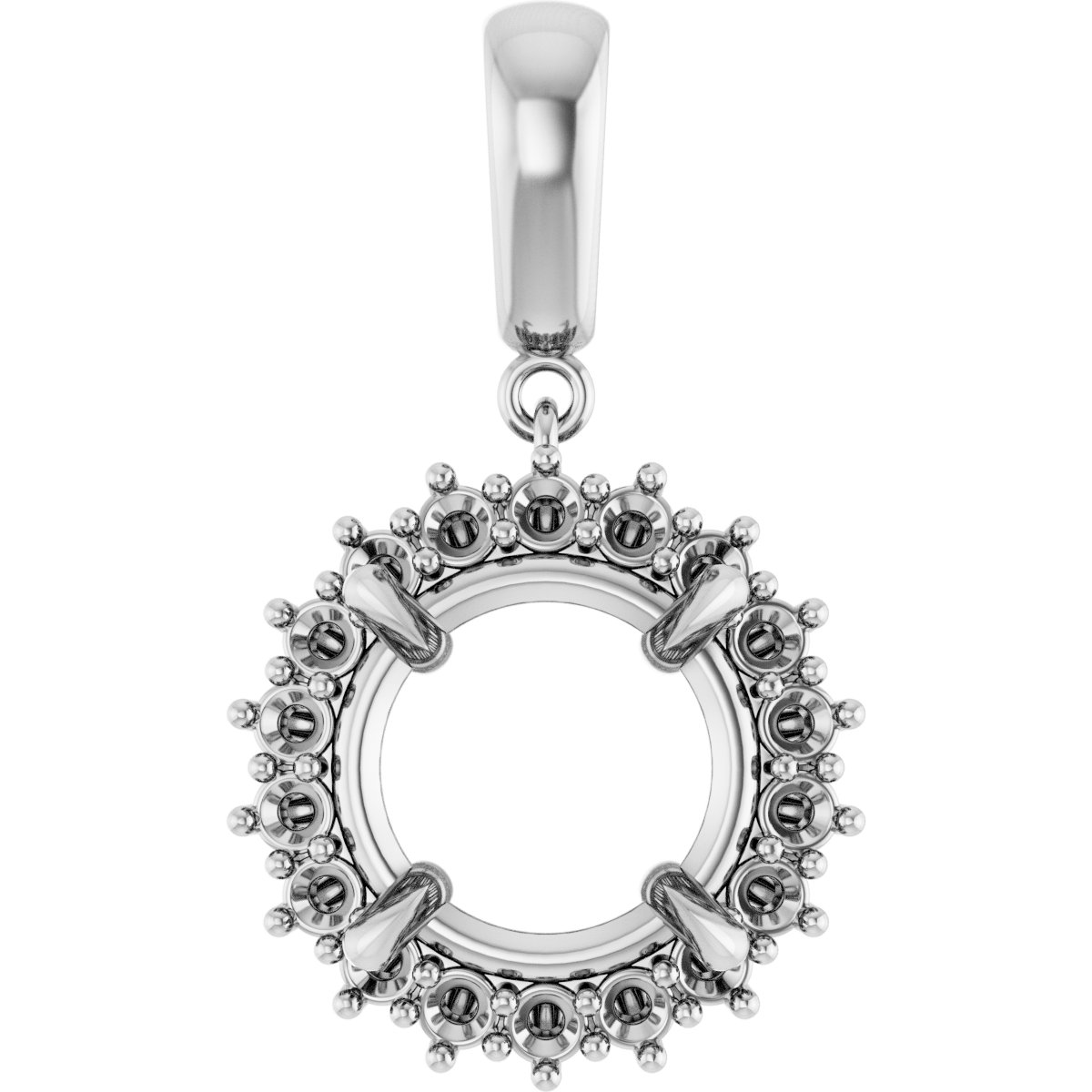 Halo-Style Pendant