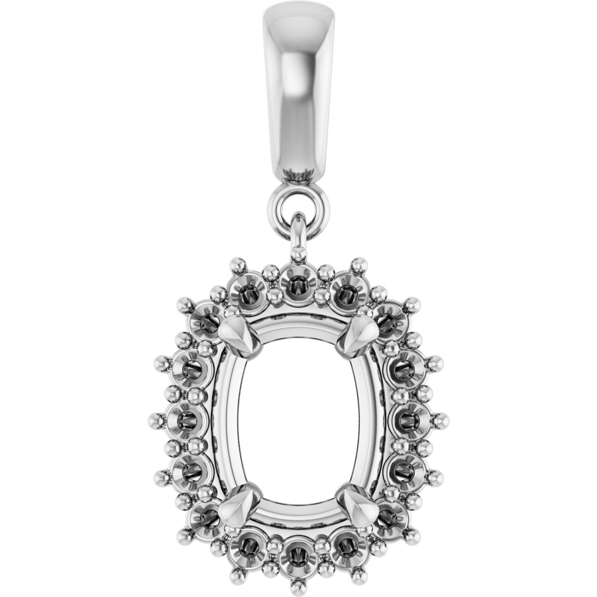 Halo-Style Pendant