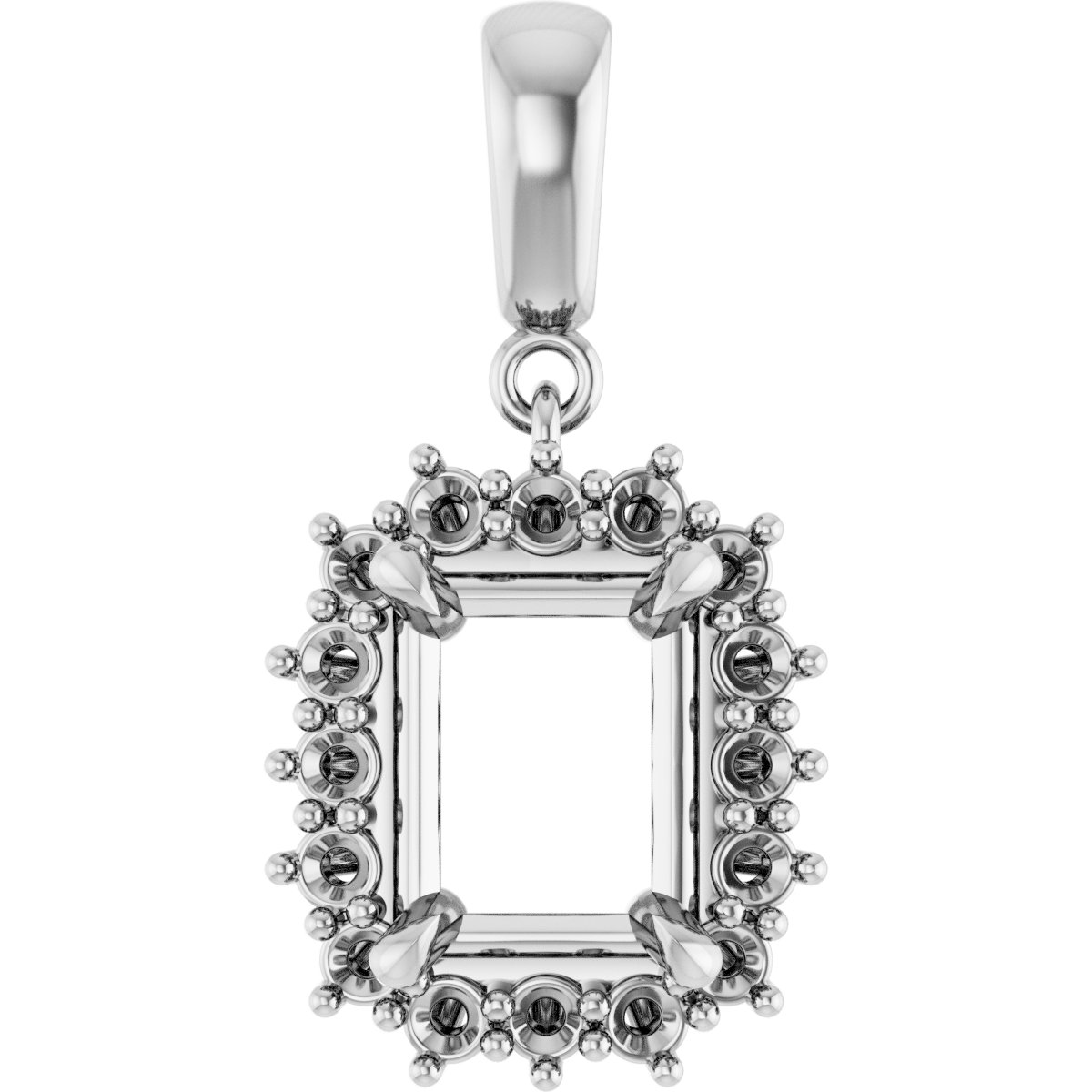 Halo-Style Pendant