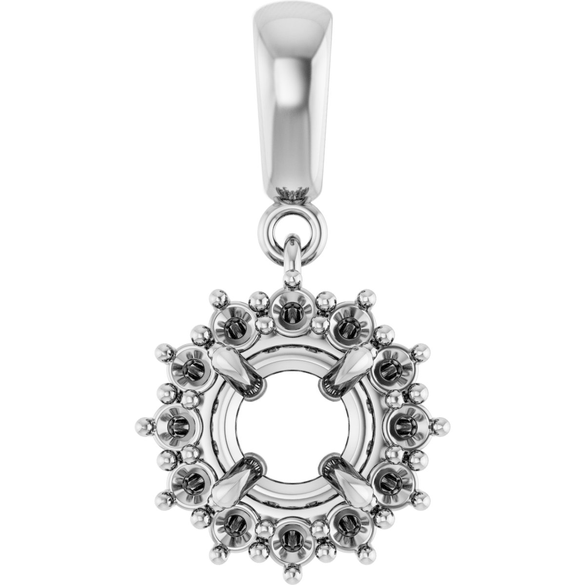 Halo-Style Pendant