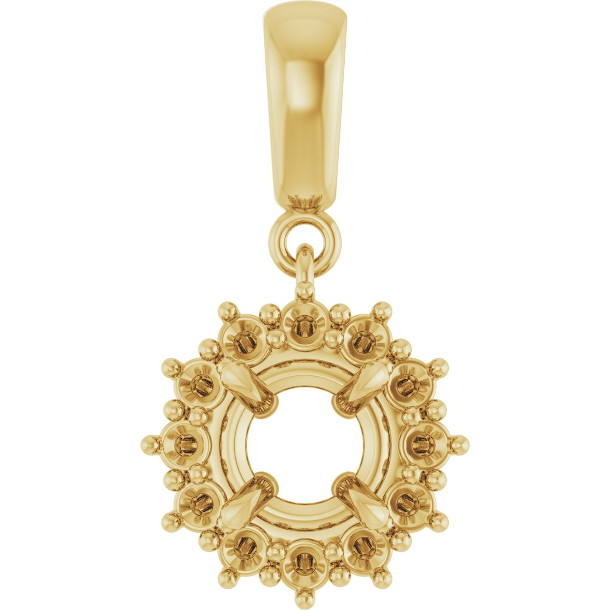 Halo-Style Pendant