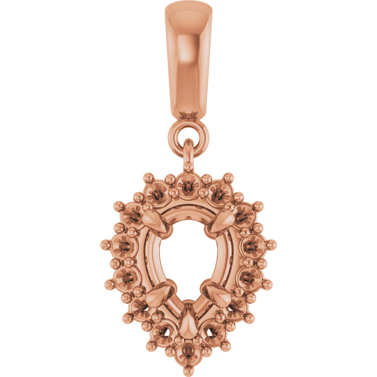 Halo-Style Pendant