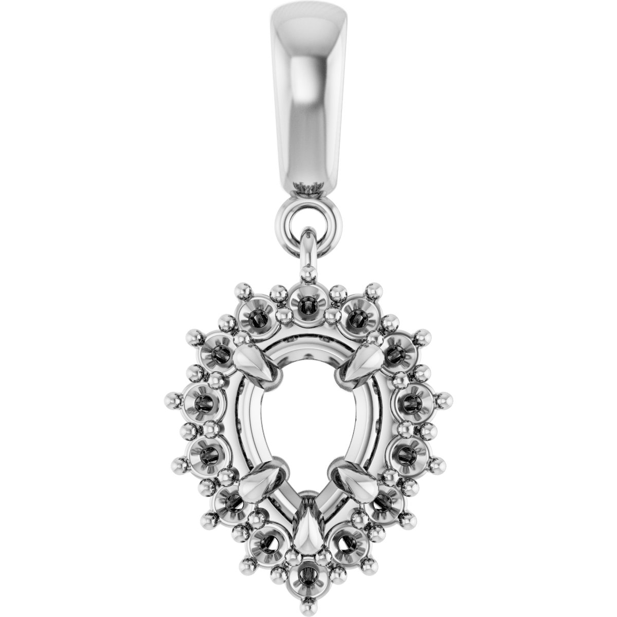 Halo-Style Pendant