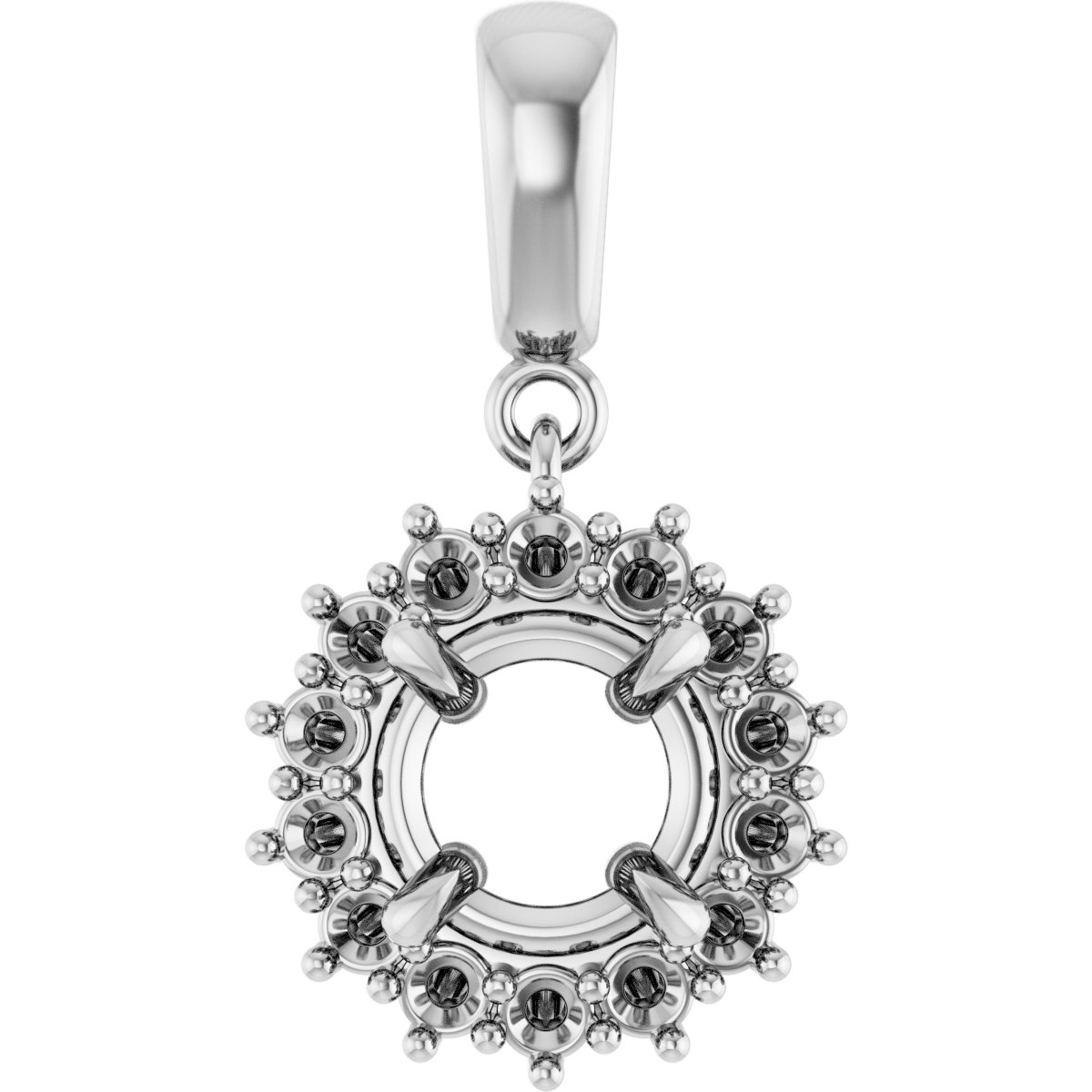 Halo-Style Pendant