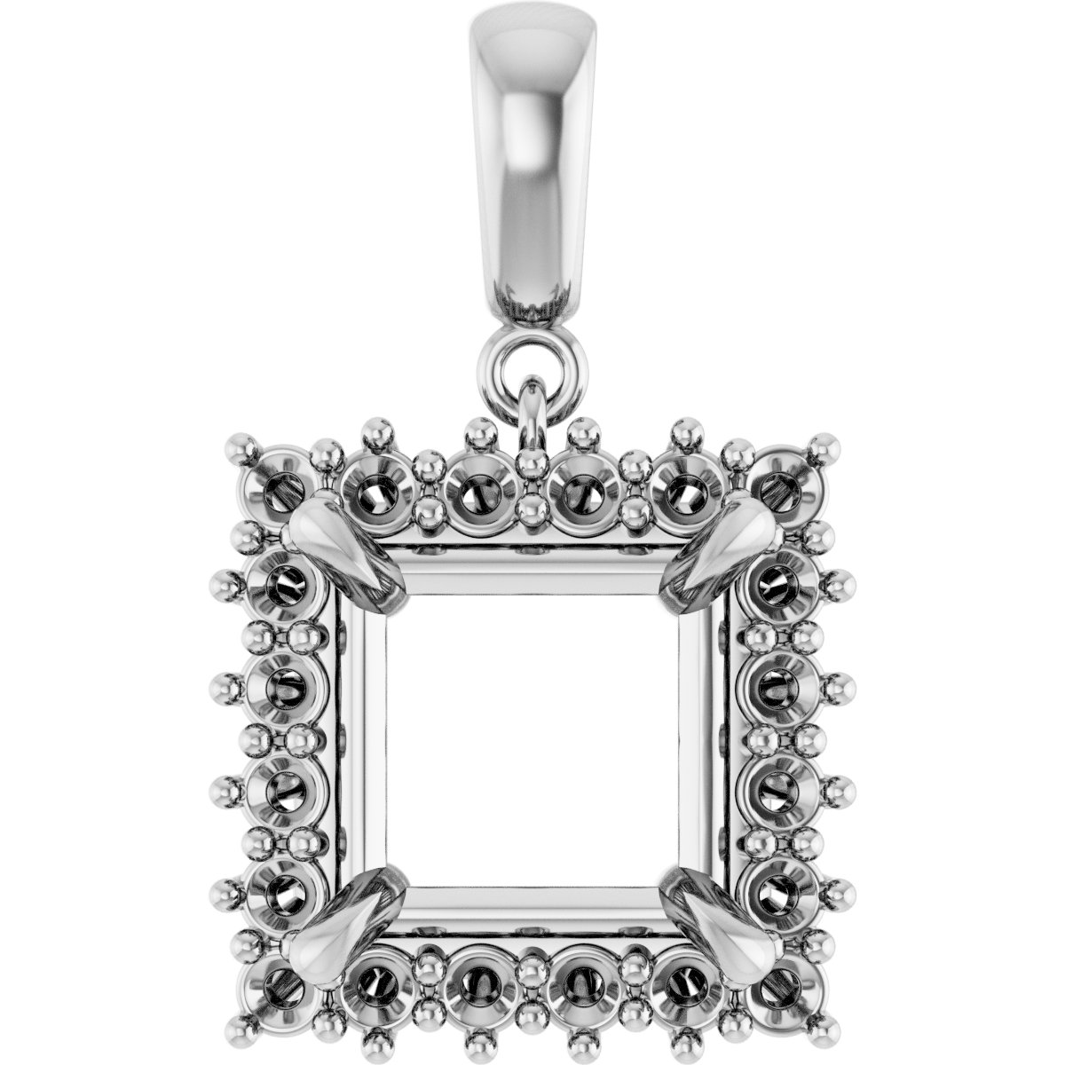 Halo-Style Pendant