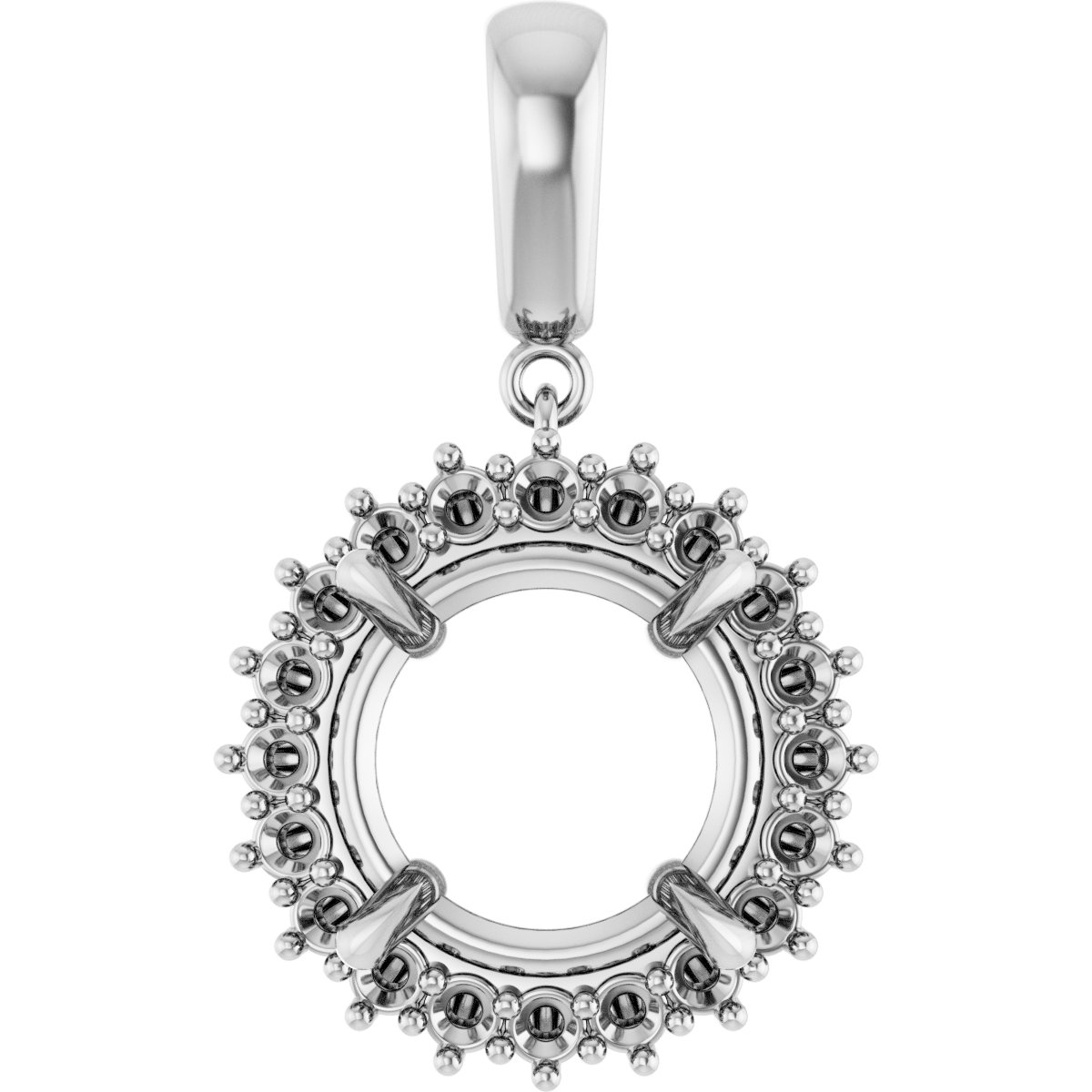 Halo-Style Pendant