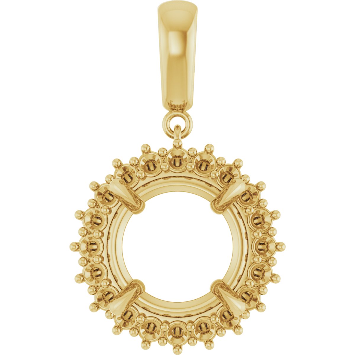 Halo-Style Pendant