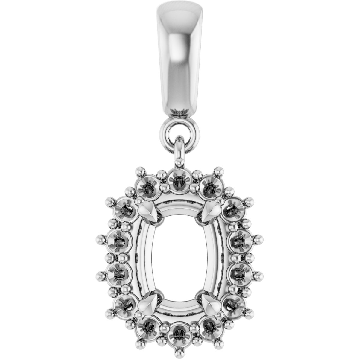 Halo-Style Pendant