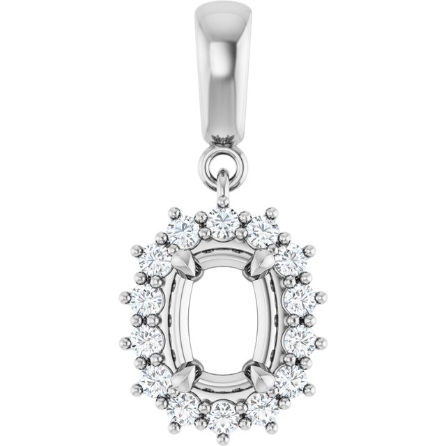14k White Gold