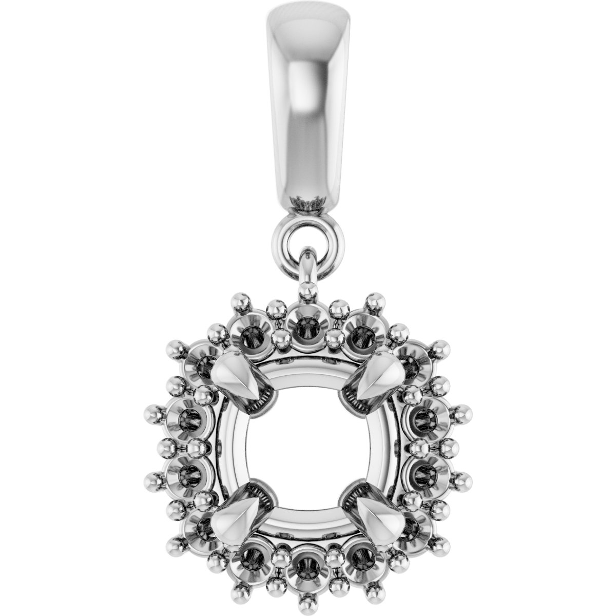 Halo-Style Pendant