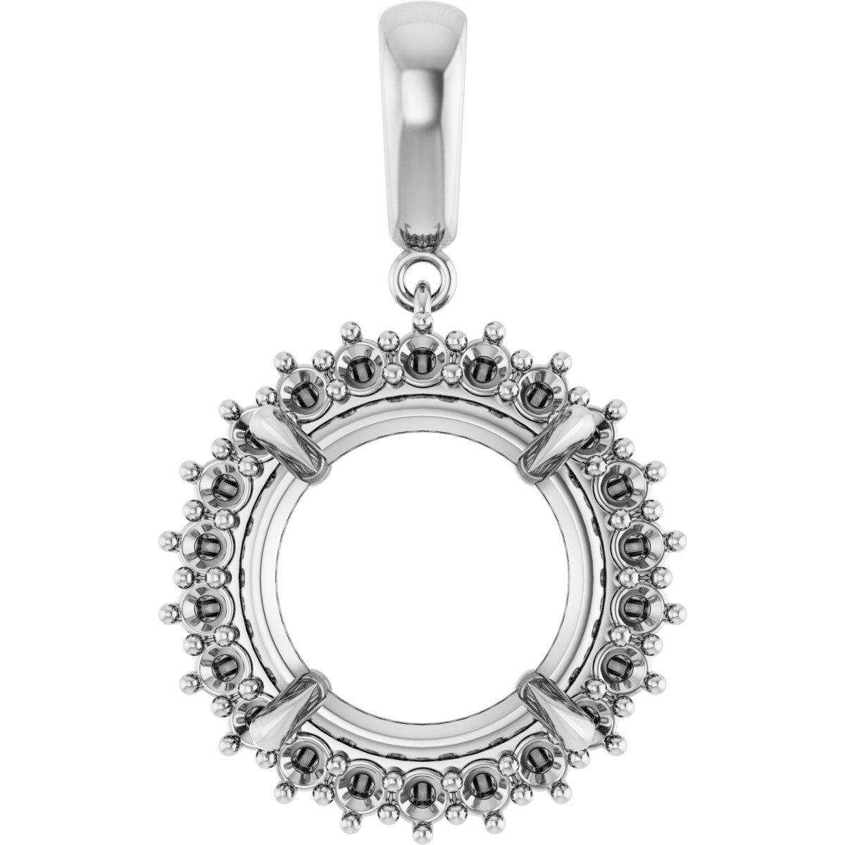 Halo-Style Pendant
