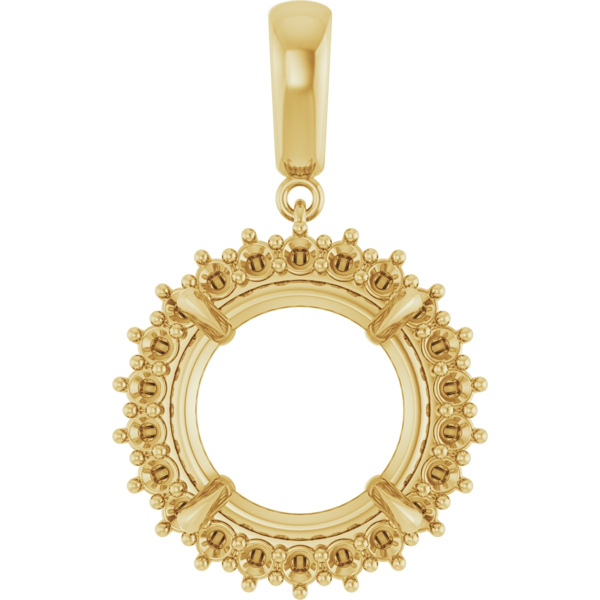 Halo-Style Pendant