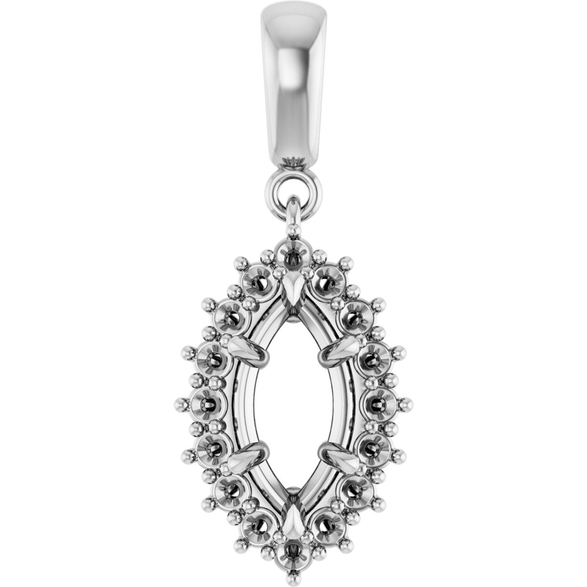 Halo-Style Pendant