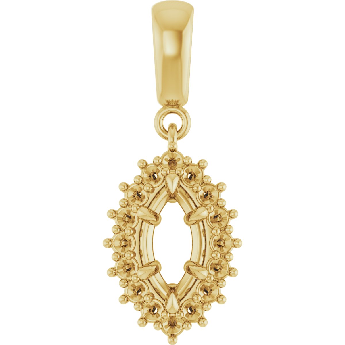Halo-Style Pendant