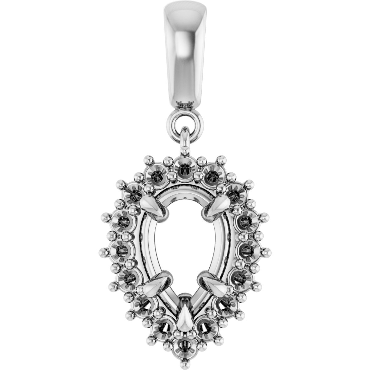 Halo-Style Pendant