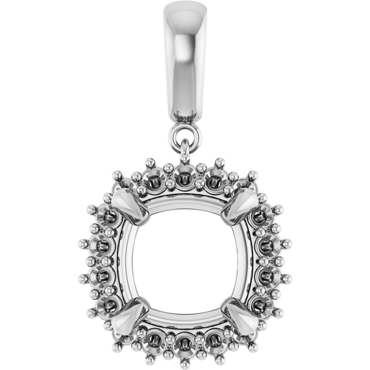 Halo-Style Pendant
