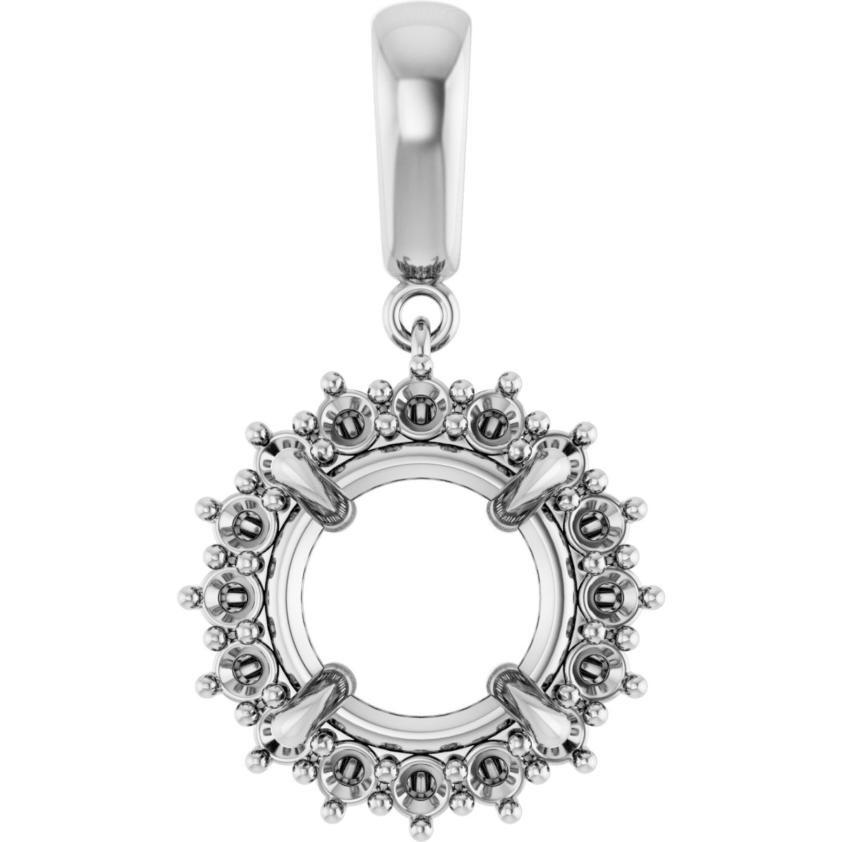Halo-Style Pendant
