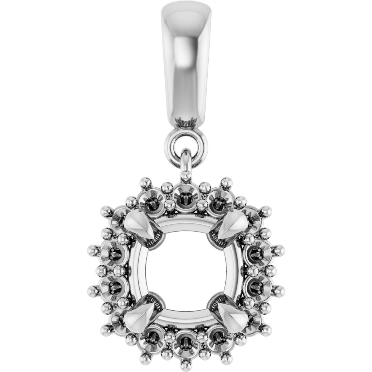 Halo-Style Pendant