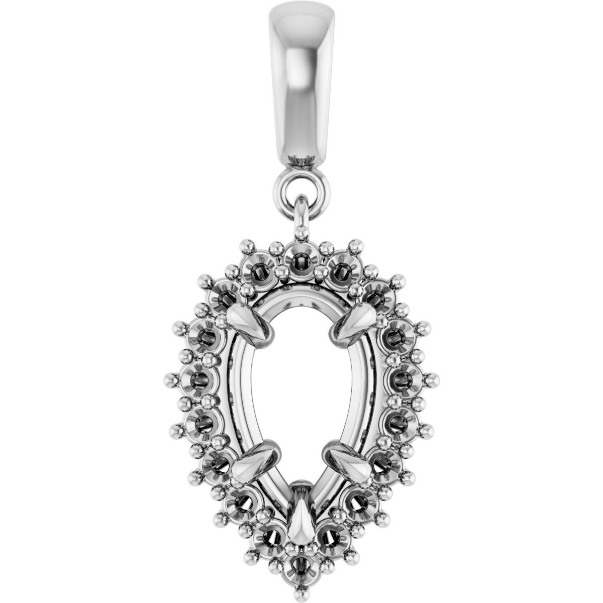 Halo-Style Pendant