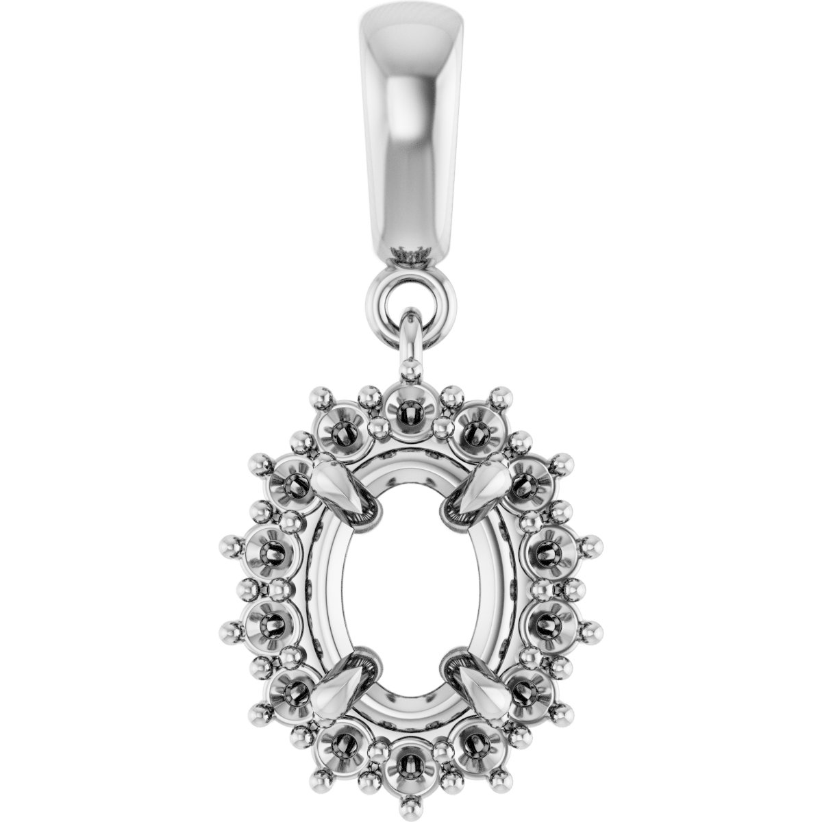 Halo-Style Pendant