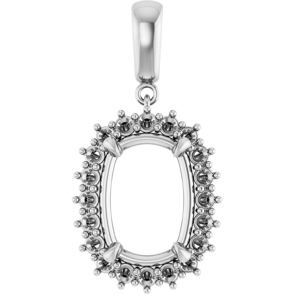 Halo-Style Pendant