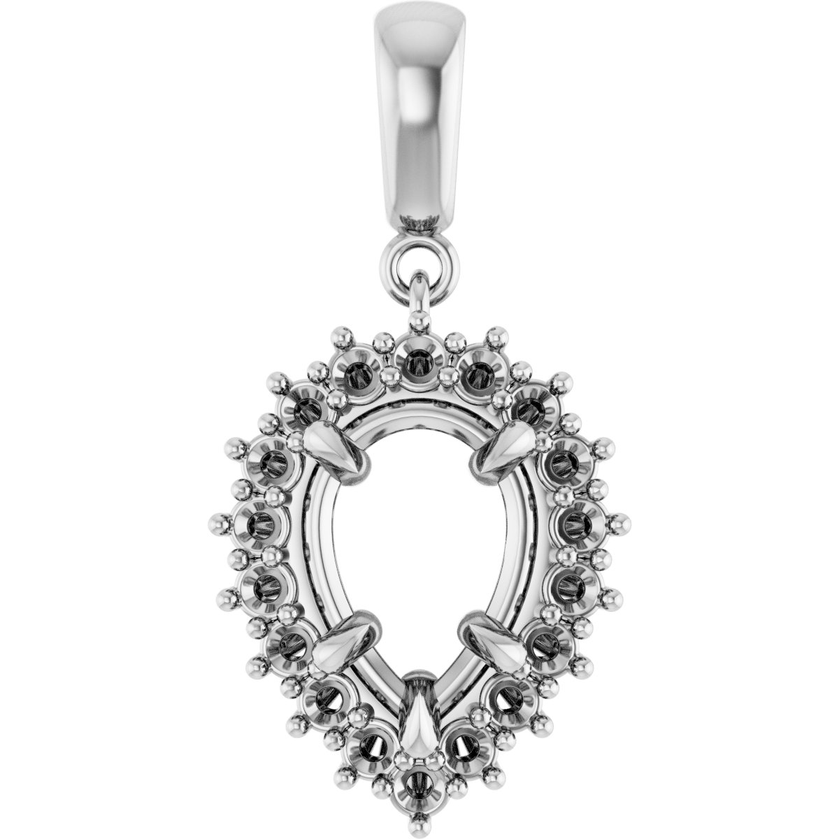 Halo-Style Pendant