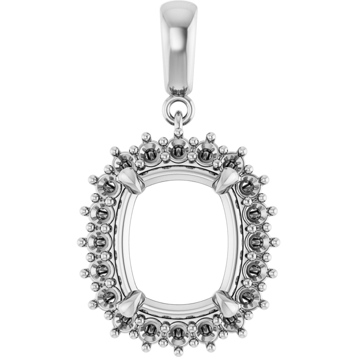 Halo-Style Pendant