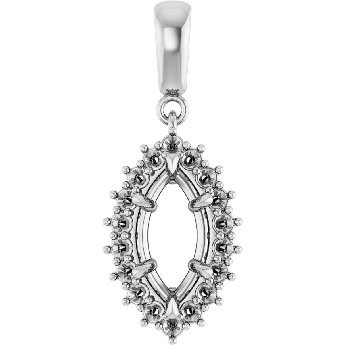 Halo-Style Pendant