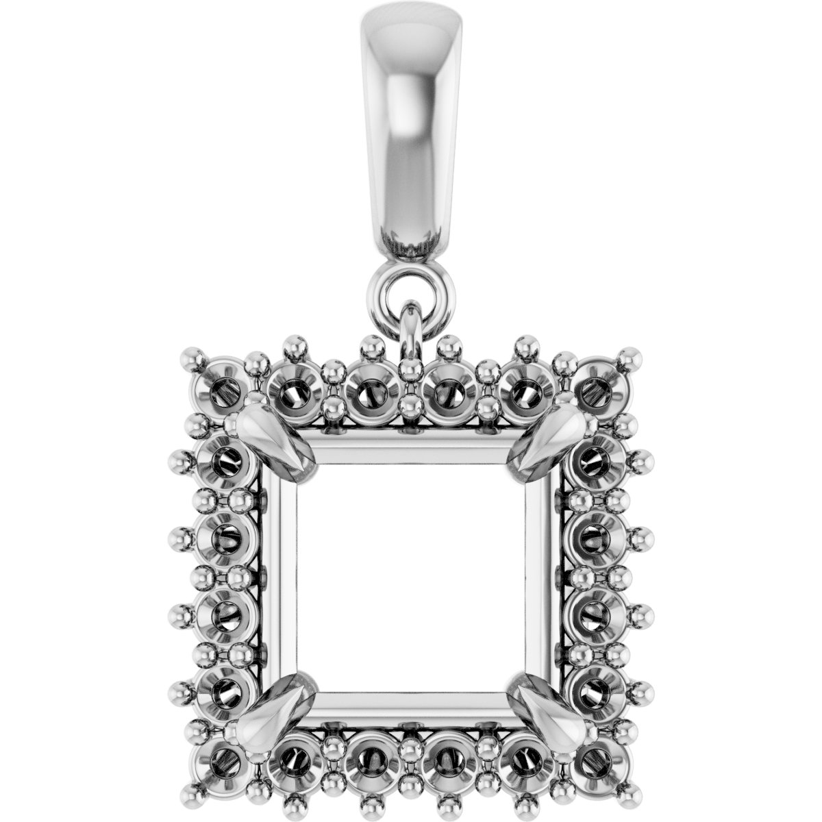 Halo-Style Pendant