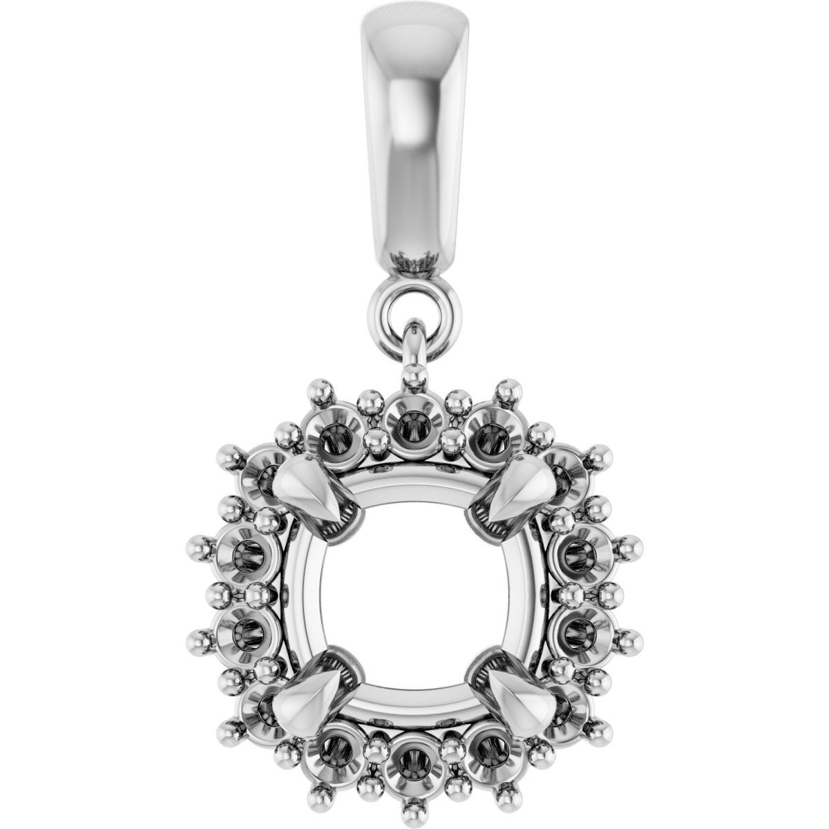 Halo-Style Pendant