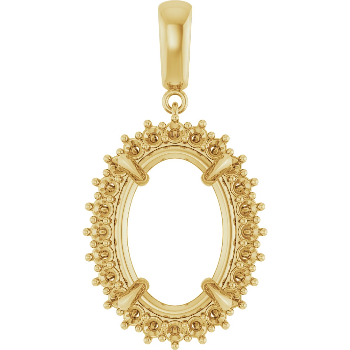 Halo-Style Pendant
