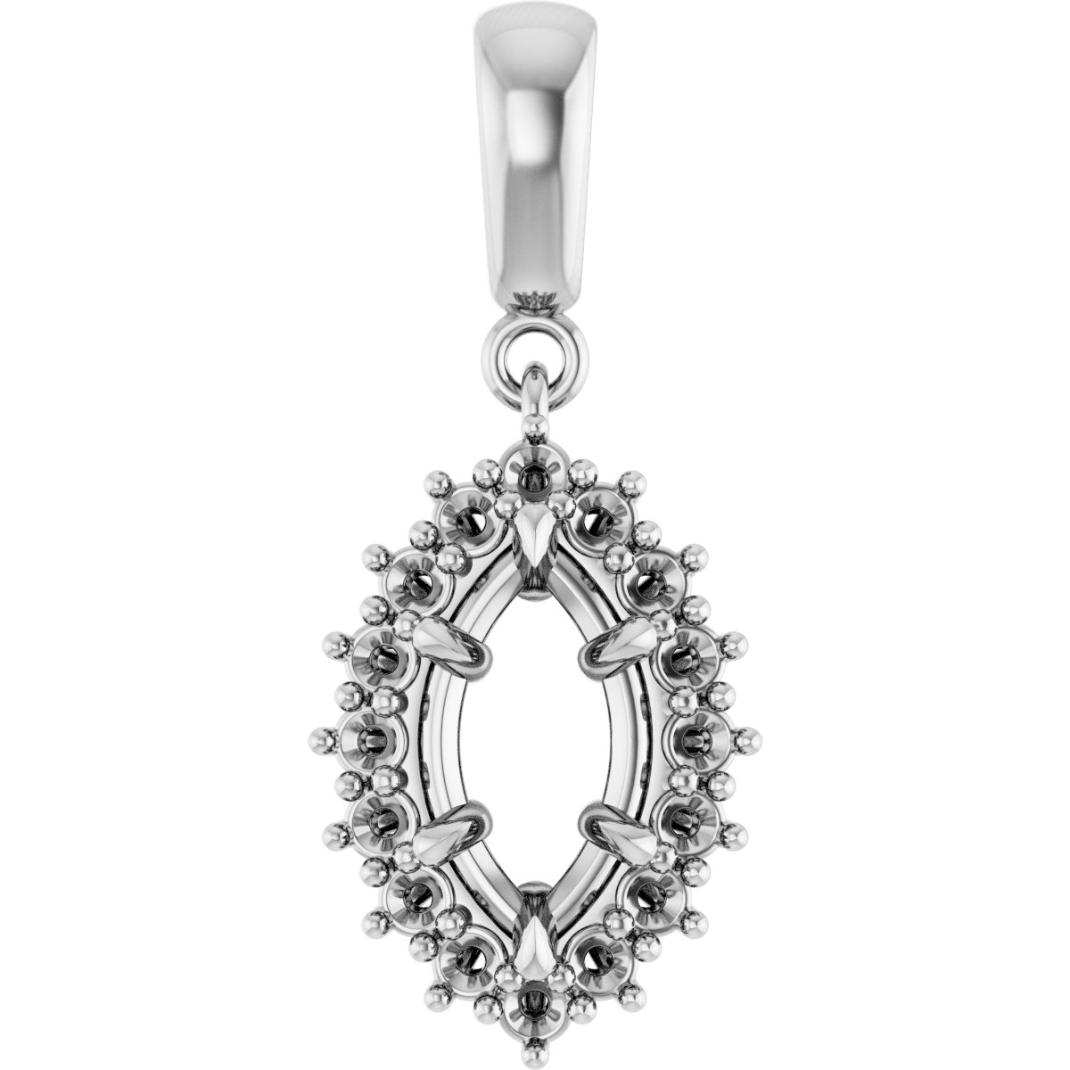 Halo-Style Pendant