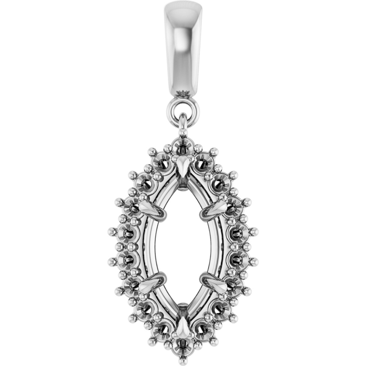 Halo-Style Pendant