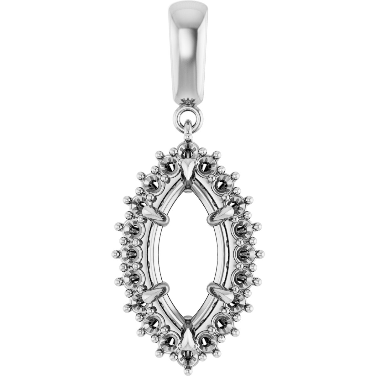 Halo-Style Pendant