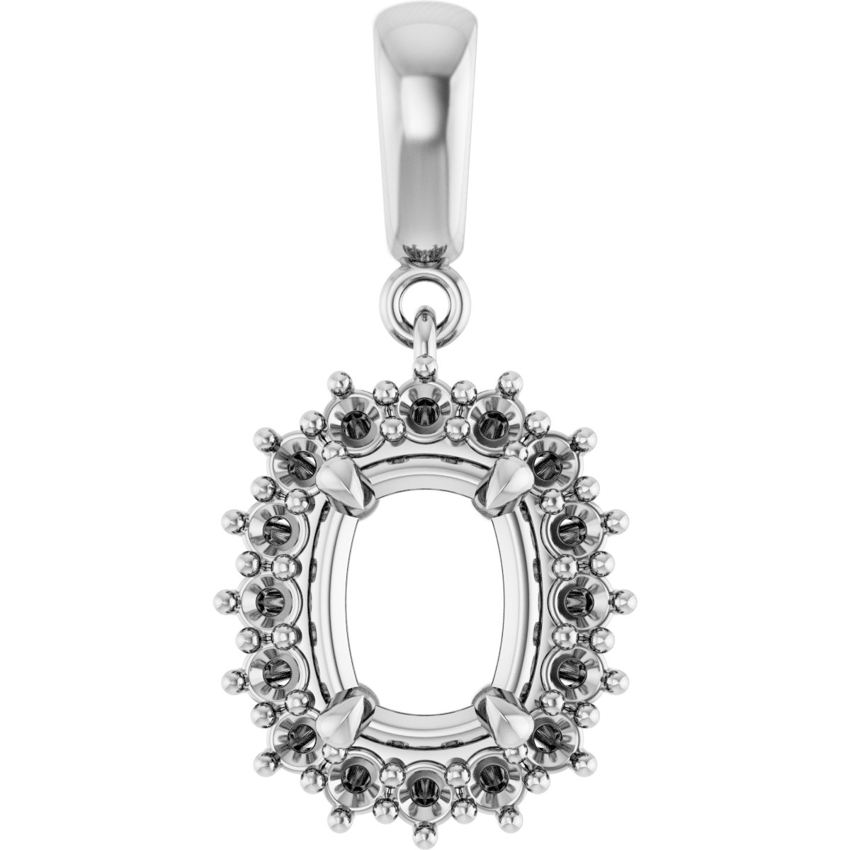 Halo-Style Pendant