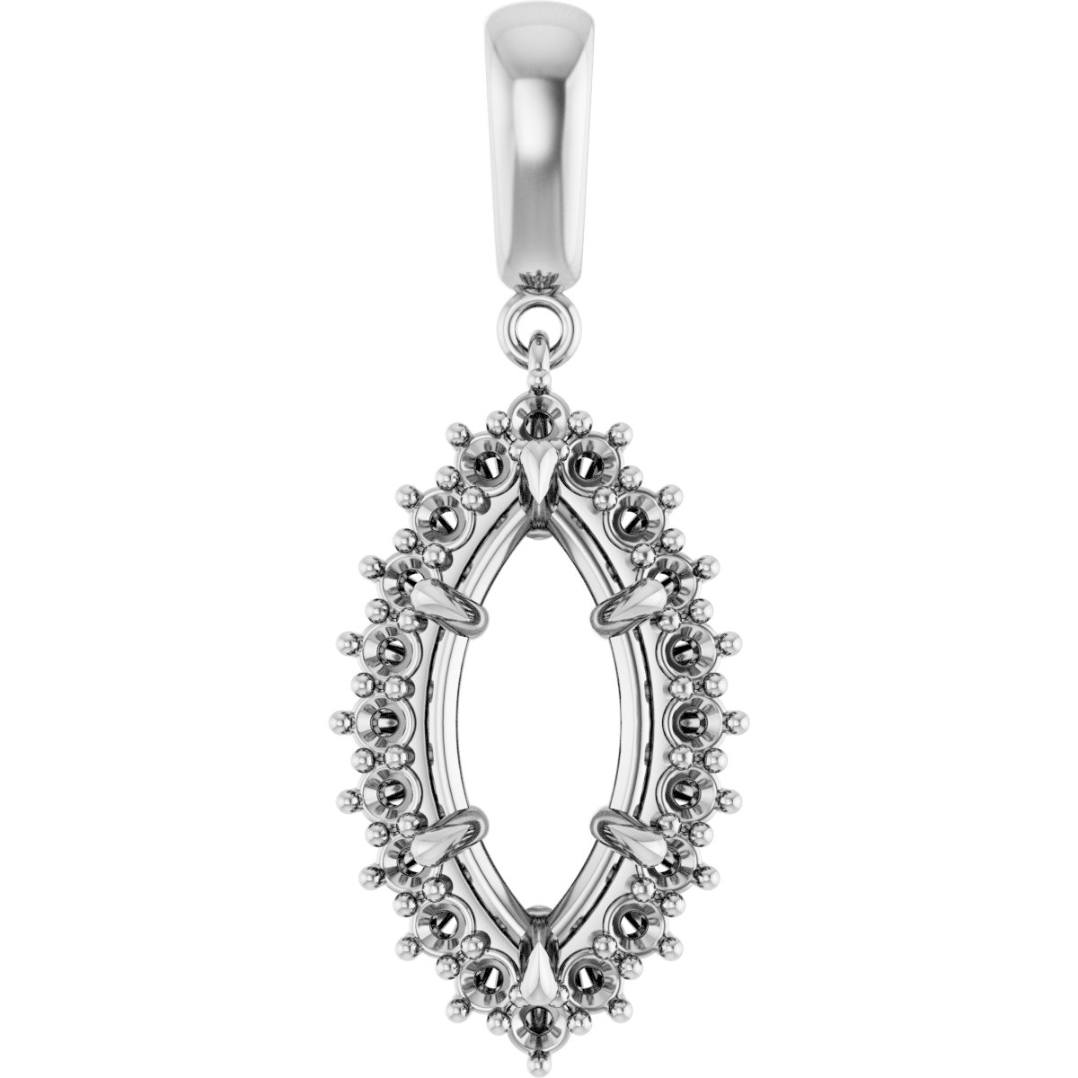 Halo-Style Pendant