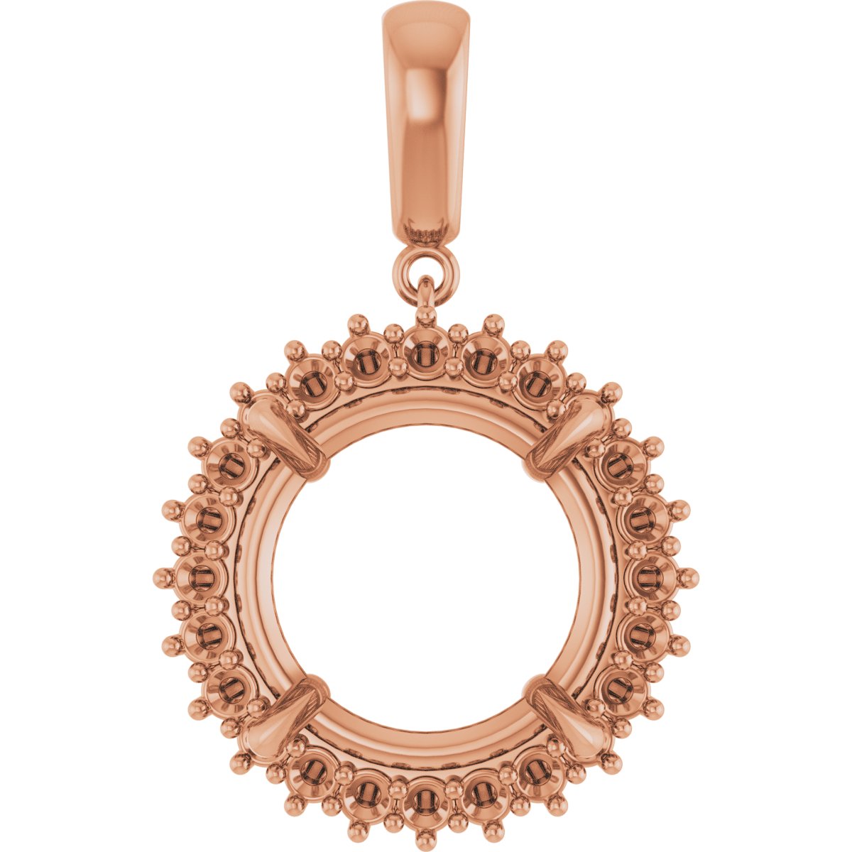 Halo-Style Pendant