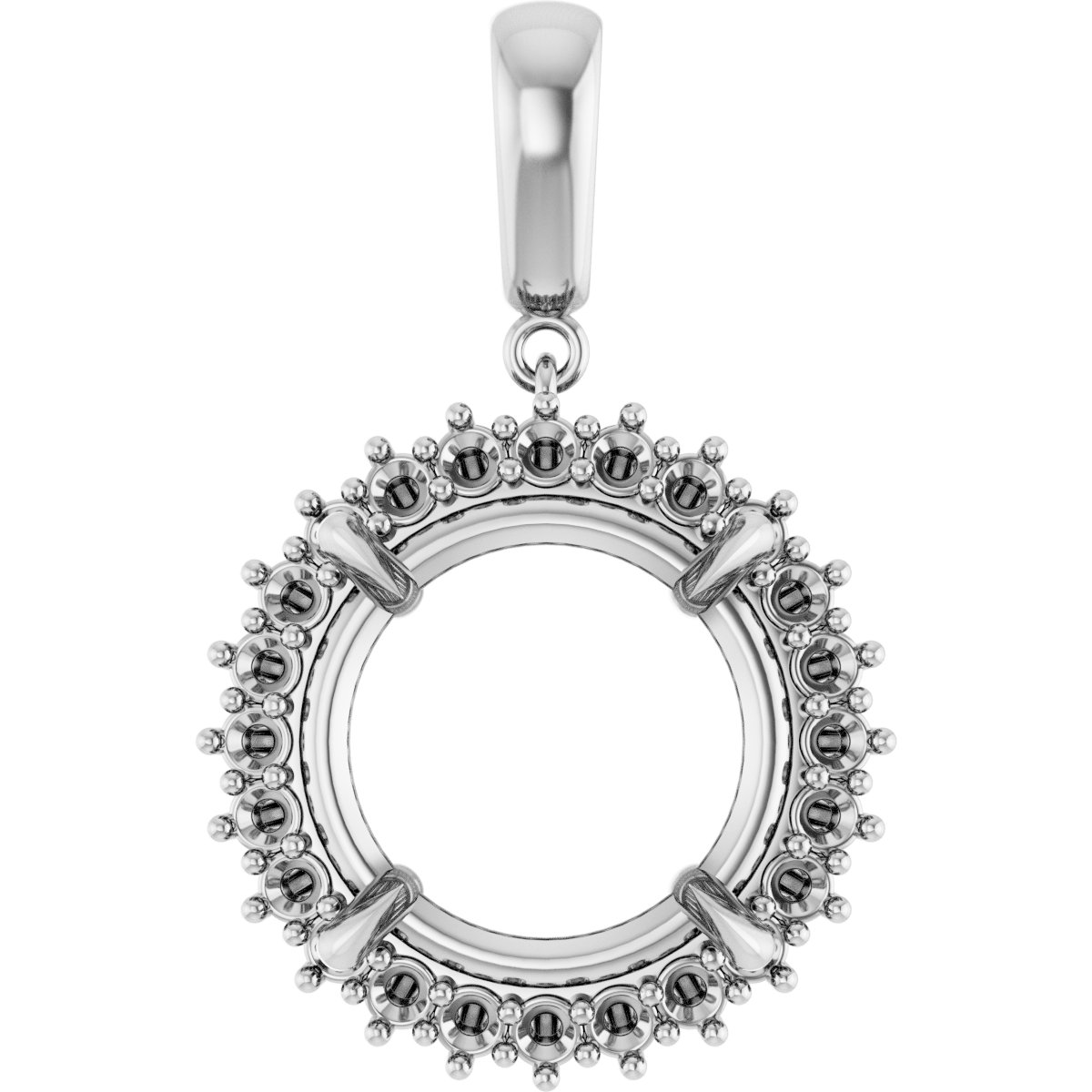 Halo-Style Pendant