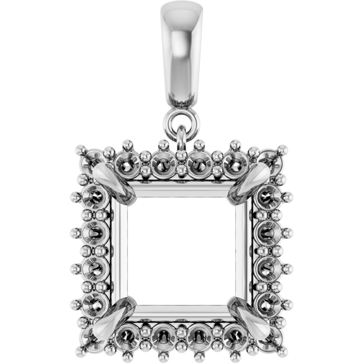 Halo-Style Pendant