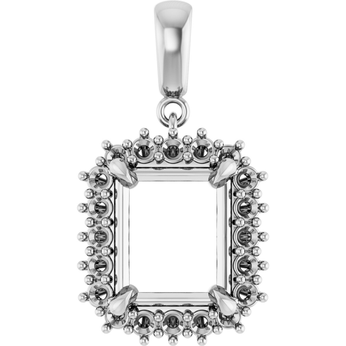 Halo-Style Pendant