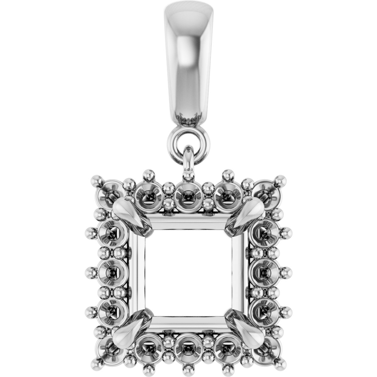 Halo-Style Pendant