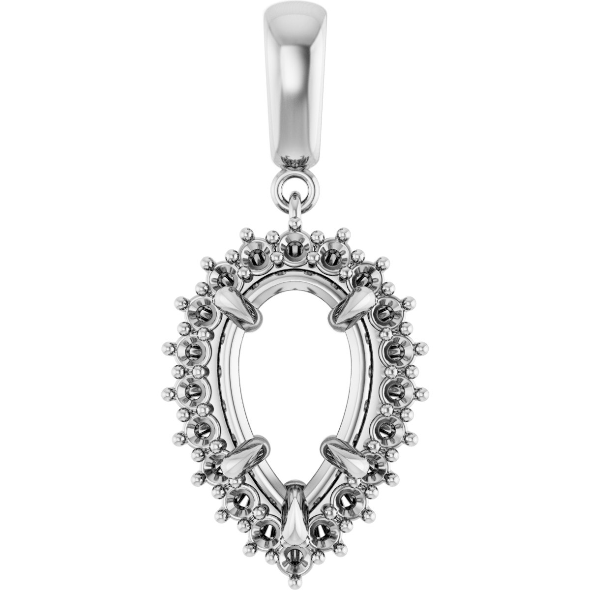 Halo-Style Pendant