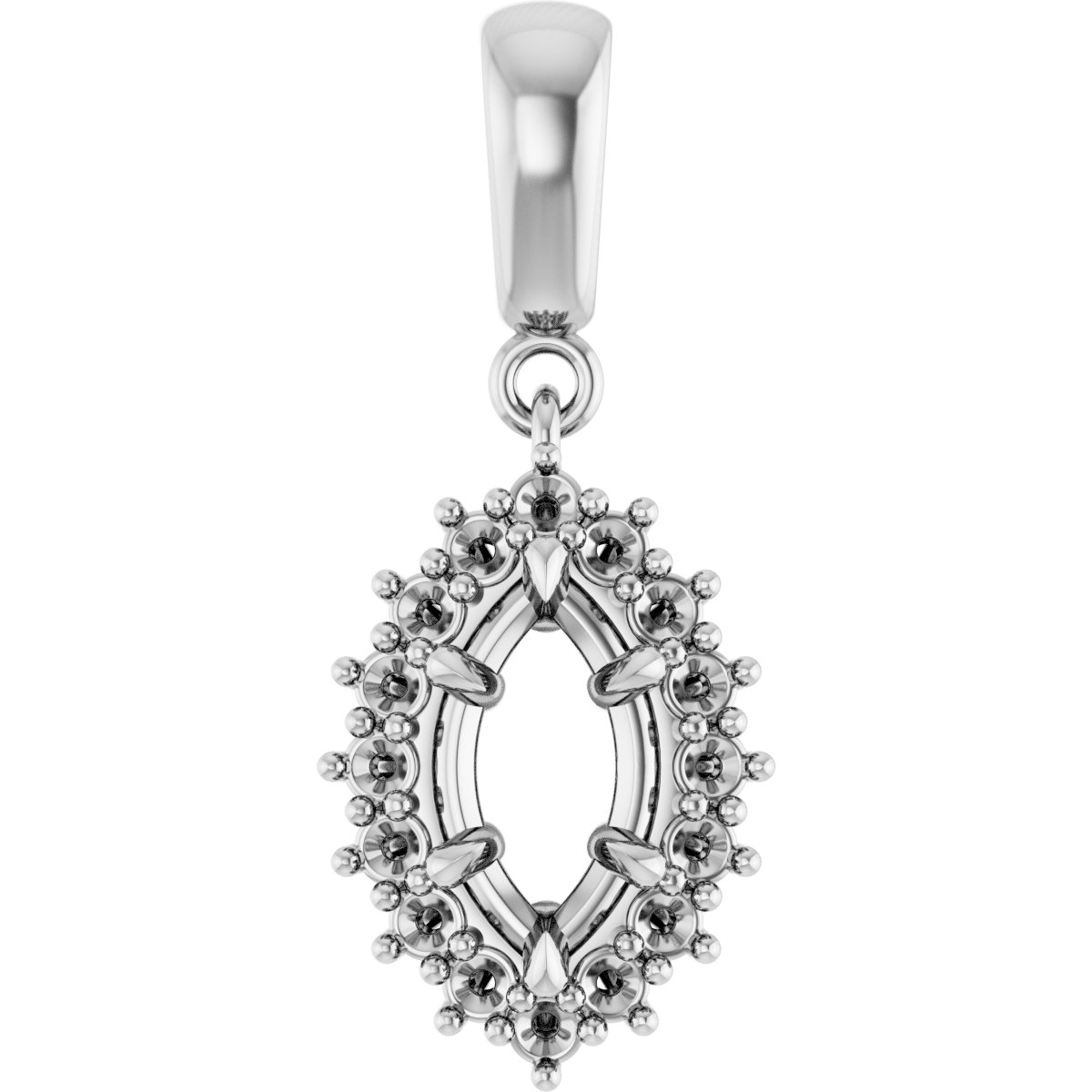 Halo-Style Pendant