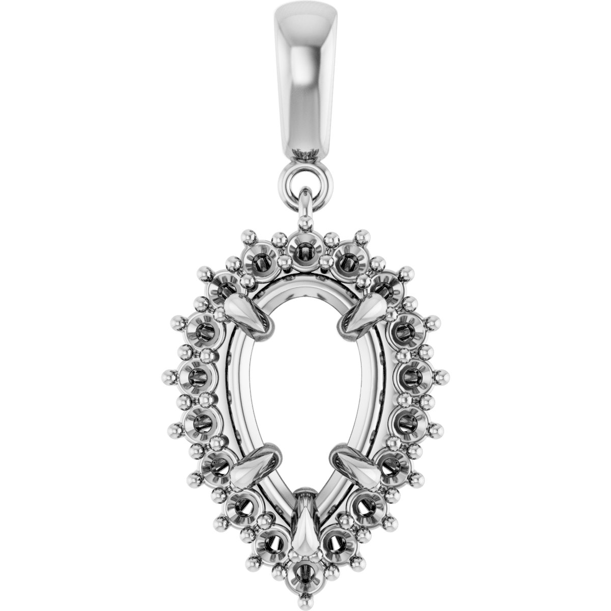 Halo-Style Pendant