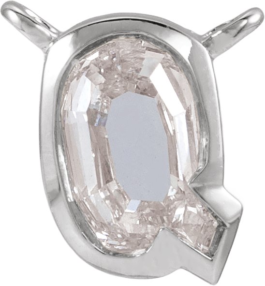 Initial Necklace Center
