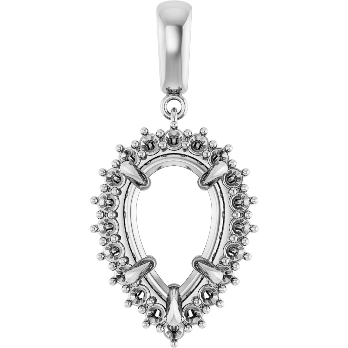 Halo-Style Pendant