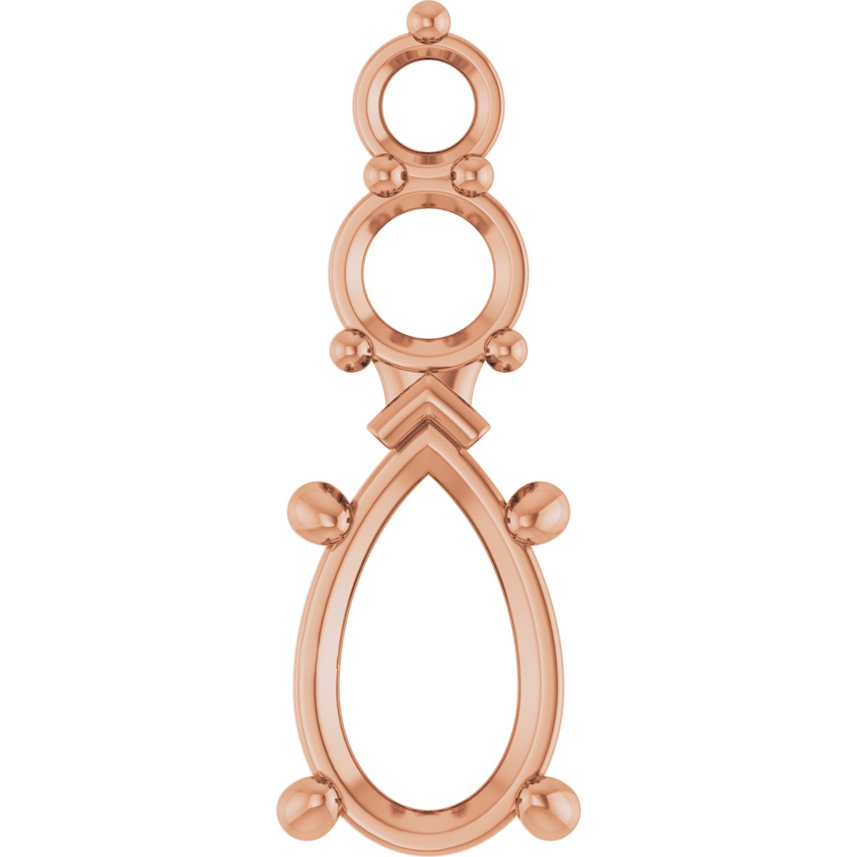 Graduated Accented Pendant