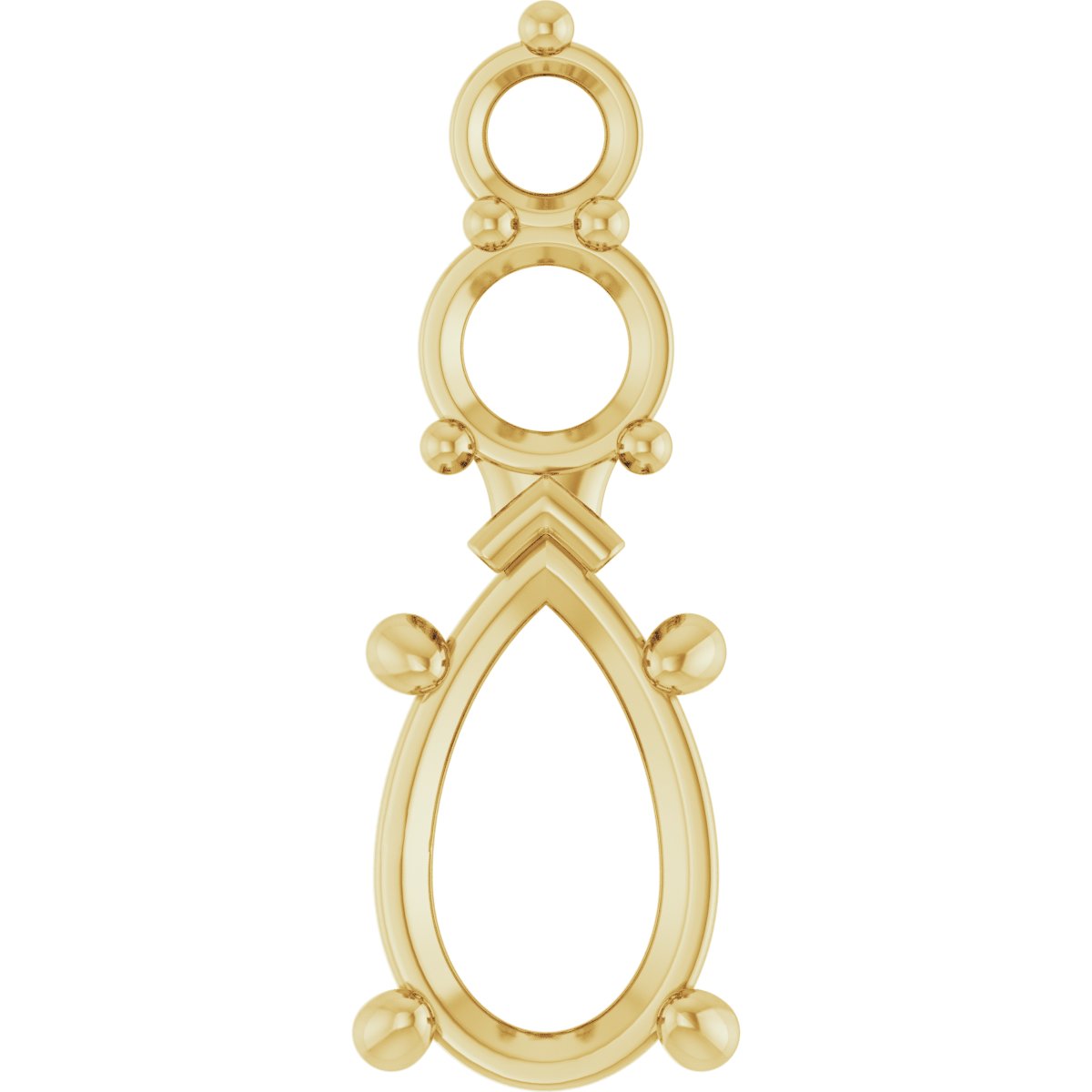 Graduated Accented Pendant