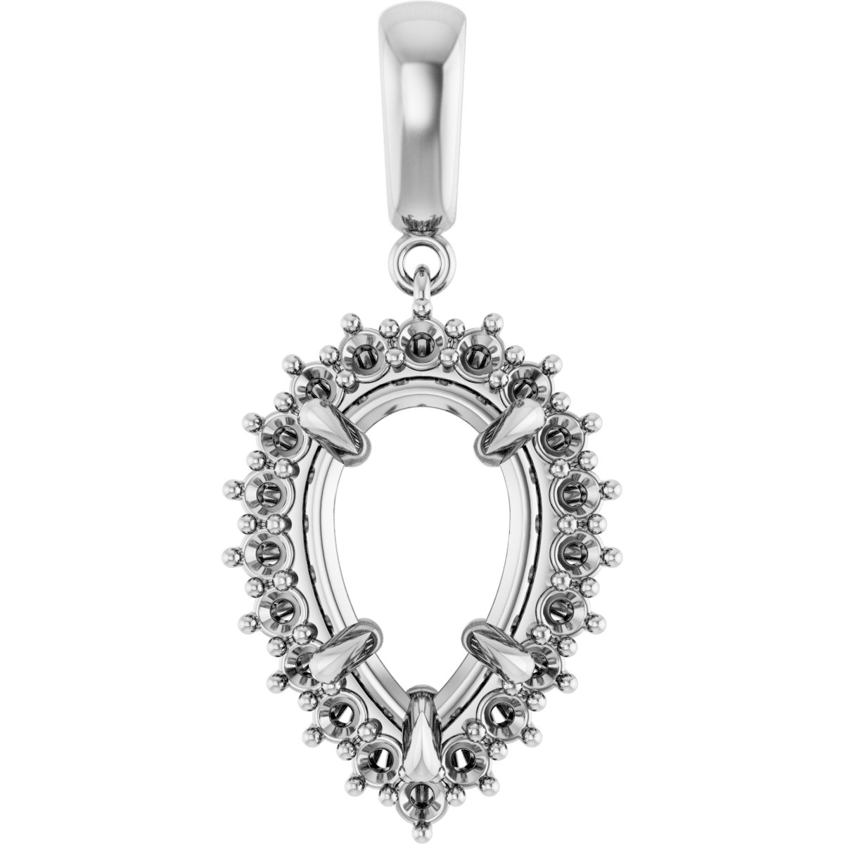 Halo-Style Pendant